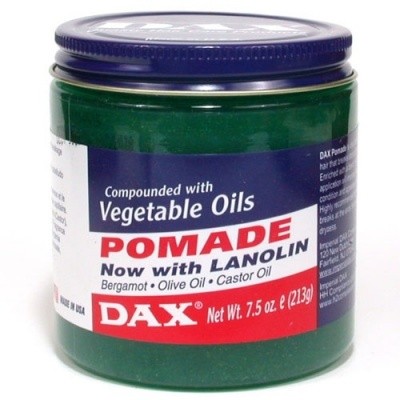 DAX Vegetable Oils Pomade 7.5 oz DAX Vegetable Oils Pomade 7.5 oz