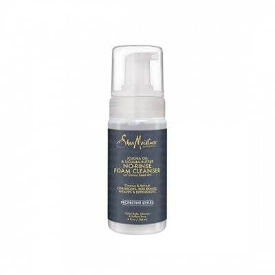 SHEA MOISTURE JOJOBA OIL & UCUUBA BUTTER NO-RINSE FOAM CLEANSER SHEA MOISTURE JOJOBA OIL & UCUUBA BUTTER NO-RINSE FOAM CLEANSER