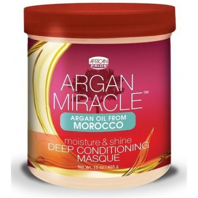 AFRICAN PRIDE Argan Miracle Moisture & Shine Deep Conditioning Masque AFRICAN PRIDE Argan Miracle Moisture & Shine Deep Conditioning Masque