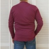 Afbeelding van Redfield - Plussize T-shirt - Bordeaux - Print - Lange Mouwen