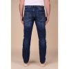 Afbeelding van New Star - Jacksonville - Heren Stretch Denim Broek - Dark Blue Used - Straight leg