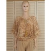 Afbeelding van Iz Naiz - Dames Ibiza Top - Sand / Taupe - Bohemian Style