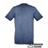 Afbeelding van Blue Seven - T-shirt - Blauw - Tie & Dye - Print - Korte mouwen