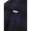 Afbeelding van D555 Higgins - Plussize Overhemd - Navy - Zwart - Geruit