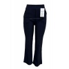 Afbeelding van Annuo Fashion - Dames Flair Stretch Pants / Broek - Navy - Naad Voor