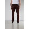 Afbeelding van New Star NYON - Heren Printed Stretch Twill Broek - Bordeaux - Straight Leg