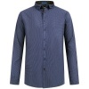 Afbeelding van D555 - Middlesbrough - Heren Grote Maat Overhemd - Navy - Micro Allover Print