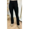 Afbeelding van Annuo Fashion - Dames Flair Stretch Pants / Broek - Uni Navy