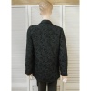 Afbeelding van UNIQUE - Dames Blazer - Zwart - Glimmend Gebloemd