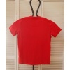 Afbeelding van Redfield - Heren Grote Maat V-hals Shirt - Rood - Korte Mouwen