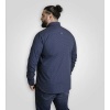 Afbeelding van D555 - Middlesbrough - Heren Grote Maat Overhemd - Navy - Micro Allover Print