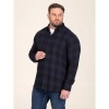 Afbeelding van D555 Higgins - Plussize Overhemd - Navy - Zwart - Geruit