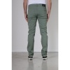 Afbeelding van New Star NYON - Heren Printed Stretch Twill Broek - Light green - Straight Leg