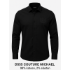 Afbeelding van D555 - Michael - Heren - Overhemd - zwart