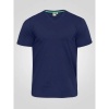Afbeelding van D555 - SIGNATURE - Heren V-hals Shirt - Uni - Navy