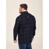 Afbeelding van D555 Higgins - Plussize Overhemd - Navy - Zwart - Geruit