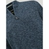 Afbeelding van D555 - CALEB - Heren Trui - Blauw - Met Ritsje - Gevoerd
