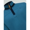 Afbeelding van D555 - Conway - Plussize Sweater - Petrol - Rits in kraag