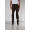 Afbeelding van New Star NYON - Heren Printed Stretch Twill Broek - Bruin - Straight Leg