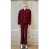 Afbeelding van Promise Fashion - Dames Bomberjackje - Bordeaux 