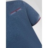Afbeelding van D555 - Hargreaves - Plussize Polo - Melee Navy - Borstzakje