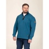 Afbeelding van D555 - Conway - Plussize Sweater - Petrol - Rits in kraag