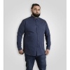 Afbeelding van D555 - Middlesbrough - Heren Grote Maat Overhemd - Navy - Micro Allover Print