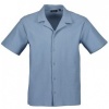 Afbeelding van Blue Seven - Overhemd - Jersey - Pastel - Lichtblauw - Korte Mouwen