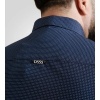 Afbeelding van D555 - Middlesbrough - Heren Grote Maat Overhemd - Navy - Micro Allover Print
