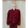 Afbeelding van Promise Fashion - Dames Bomberjackje - Bordeaux 