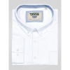 Afbeelding van D555 Richard - Plussize Overhemd - Uni Wit - Lange Mouwen
