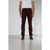 Afbeelding van New Star NYON - Heren Printed Stretch Twill Broek - Bordeaux - Straight Leg