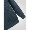 Afbeelding van D555 - CALEB - Heren Trui - Blauw - Met Ritsje - Gevoerd