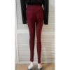 Afbeelding van Annuo Fashion - Dames Stretch Pants / Broek - Uni Bordeaux