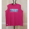 Afbeelding van Redfield - Heren Grote Maat Mouwloos Shirt - Fel Roze - Print