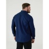 Afbeelding van D555 Richard - Plussize Overhemd - Uni Navy - Lange Mouwen