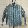 Afbeelding van Fortunato - Heren Plussize Overhemd - Lichtblauw - bruin