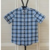 Afbeelding van Chris Cayne - (Plussize) OVERHEMD - Lichtblauw-Navy-Grijs -Wit - Geruit - Korte Mouwen