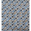 Afbeelding van Chris Cayne - Plussize OVERHEMD - Lichtblauw-Khaki-Zwart - Allover Print - Korte Mouwen