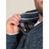 Afbeelding van D555 - CALEB - Heren Trui - Blauw - Met Ritsje - Gevoerd