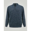 Afbeelding van D555 - CALEB - Heren Trui - Blauw - Met Ritsje - Gevoerd
