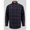 Afbeelding van D555 Higgins - Plussize Overhemd - Navy - Zwart - Geruit