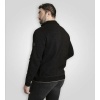 Afbeelding van D555 - Enrique - Grote Maat Gevoerd Heren Vest - Zwart