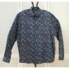 Afbeelding van Fortunato - Heren Plussize Overhemd - Zwart met Print