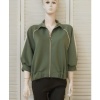 Afbeelding van NEW collection - Dames Vest -Sweatstof - Army Groen