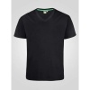 Afbeelding van D555 - SIGNATURE - Heren V-hals Shirt - Uni - Zwart