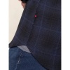 Afbeelding van D555 Higgins - Plussize Overhemd - Navy - Zwart - Geruit