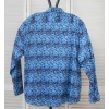Afbeelding van Fortunato - Heren Plussize Overhemd - Blauw - Allover Print