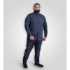 Afbeelding van D555 - Middlesbrough - Heren Grote Maat Overhemd - Navy - Micro Allover Print
