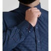 Afbeelding van D555 - Middlesbrough - Heren Grote Maat Overhemd - Navy - Micro Allover Print